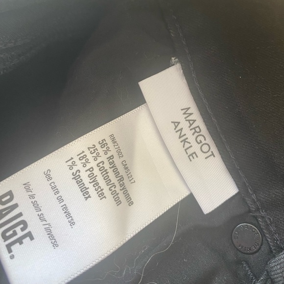 Paige Margot Ankle Sweetheart Jeans - Picture 7 of 9